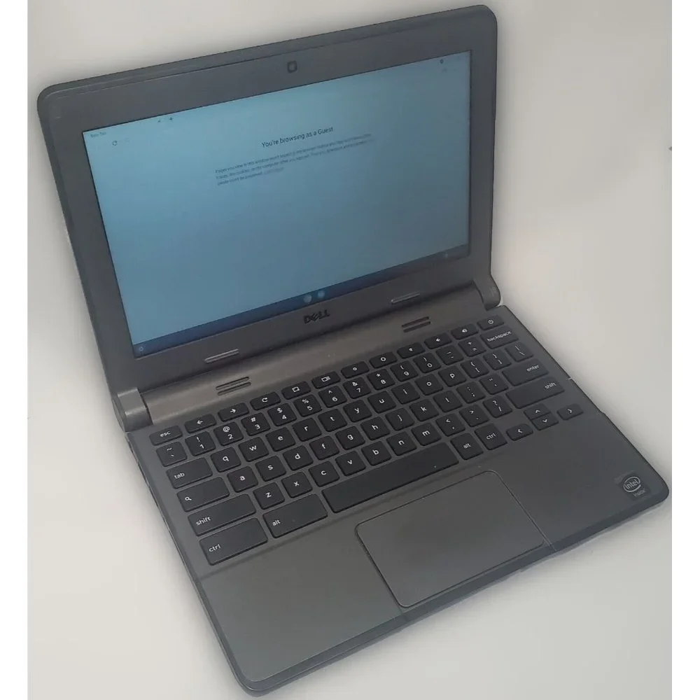 Dell Chromebook 11 P22T (WITH Charger; ChromeOS-to-Linux OS Cust. Available)